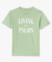 Tee-shirt manches courtes à message homme